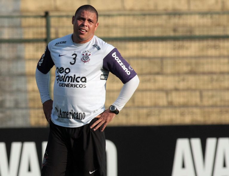 Futbolistas gordos. Ronaldo en su última etapa como jugador del Corinthians