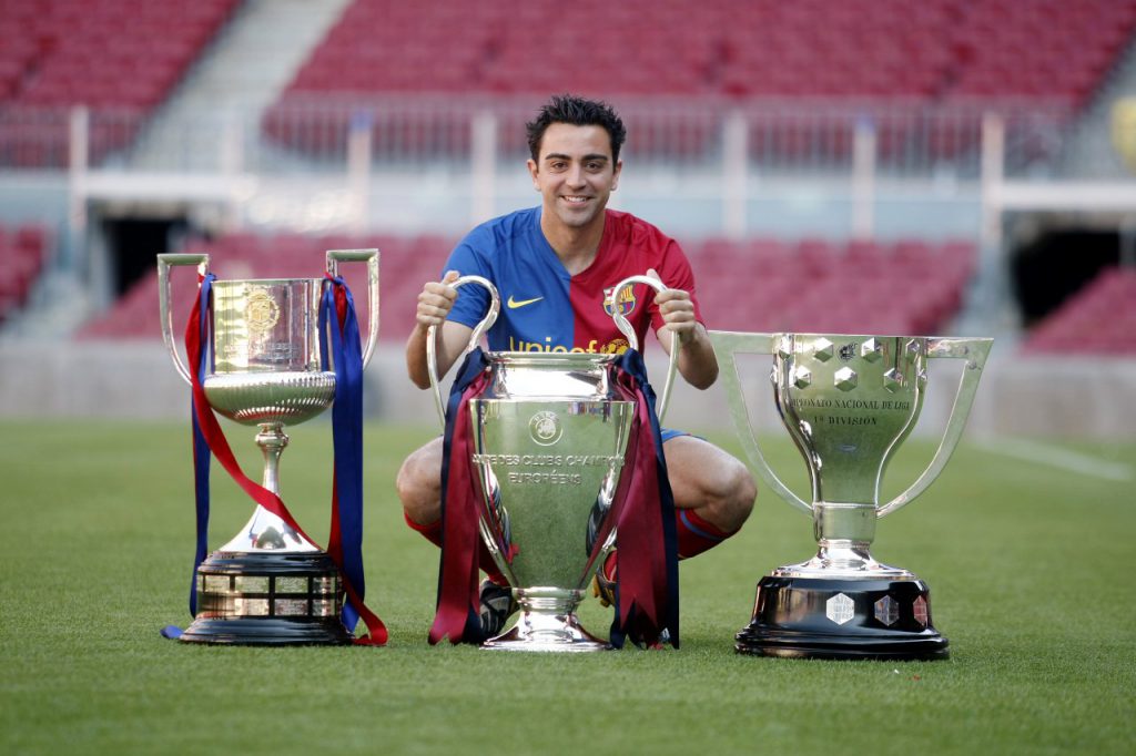 Xavi es uno de los futbolistas con más títulos de la historia