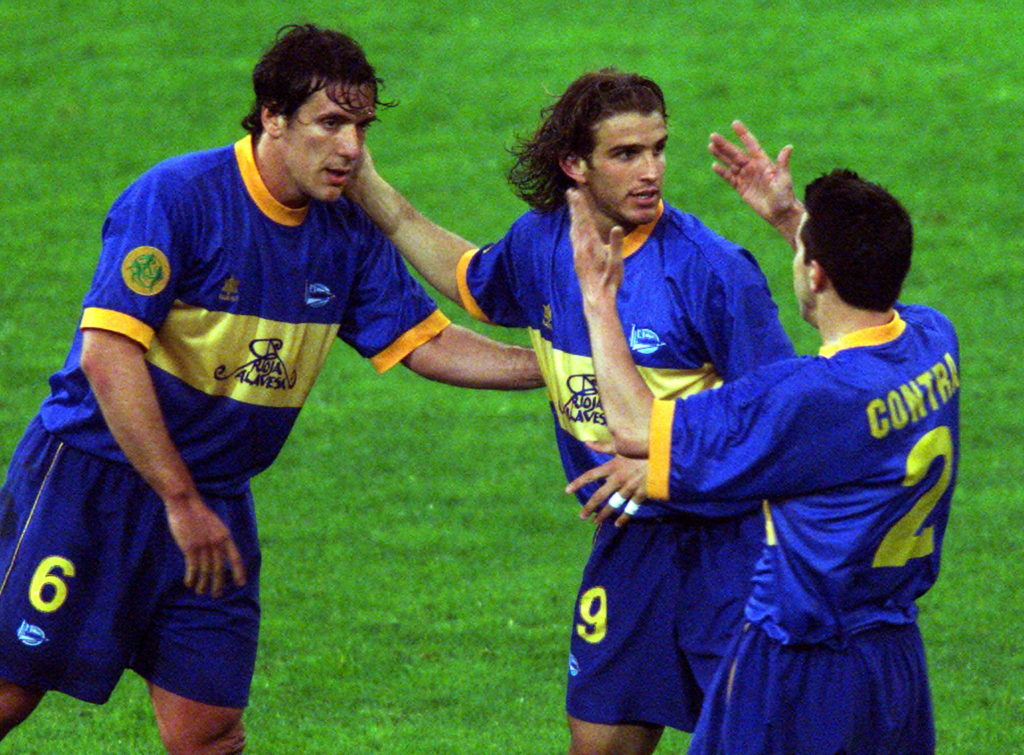 El Alavés subcampeón de la UEFA en 2001