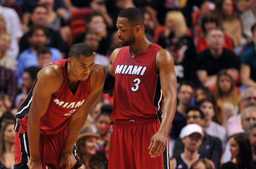 Hassan Whiteside y Dwyane Wade, pasado y futuro de Miami Heat