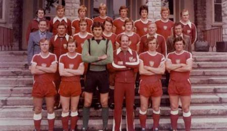 Plantilla del Dynamo de Berlín en 1979. 
