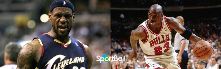 Comparación LeBron James vs Michael Jordan