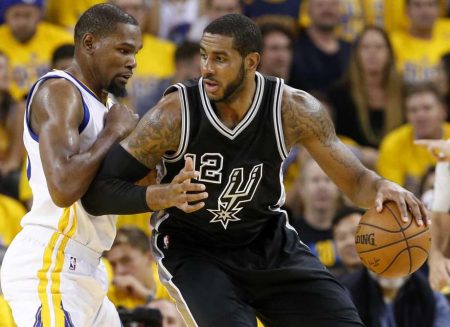 Playoffs NBA Conferencia Oeste: Durant, sin Curry, y Aldridge, sin Leonard, deben liderar a sus equipos.