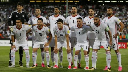 Actualmente Irán ocupa la 36º posición en el Ranking FIFA