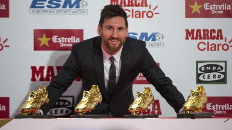 Leo Messi Bota de Oro