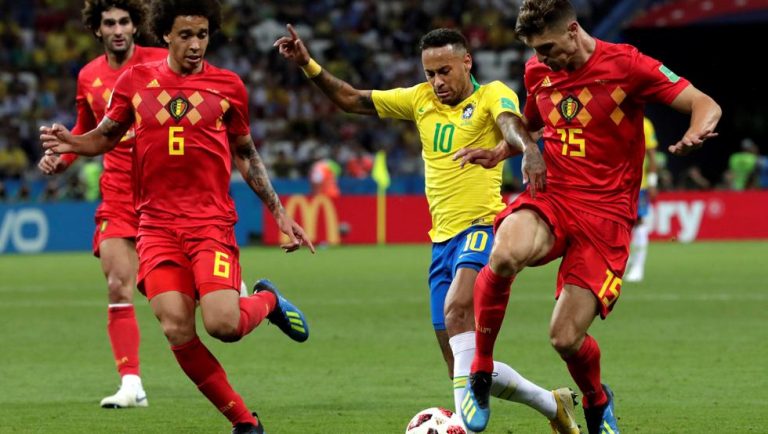 Análisis táctico Bélgica Brasil Neymar
