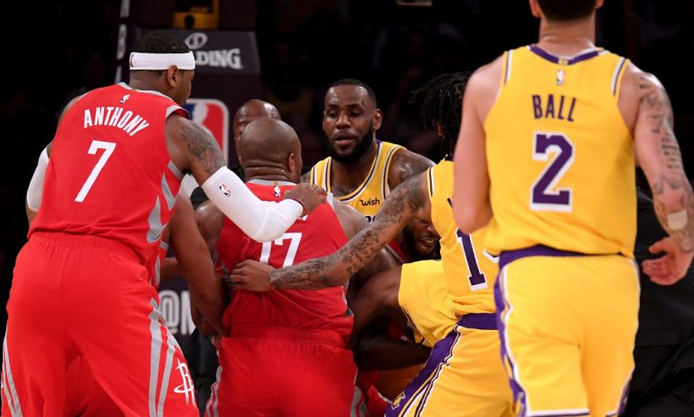 sanciones de la NBA: Lakers y Houston Rockets