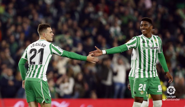 Lo Celso Junior Firpo Real Betis 2018