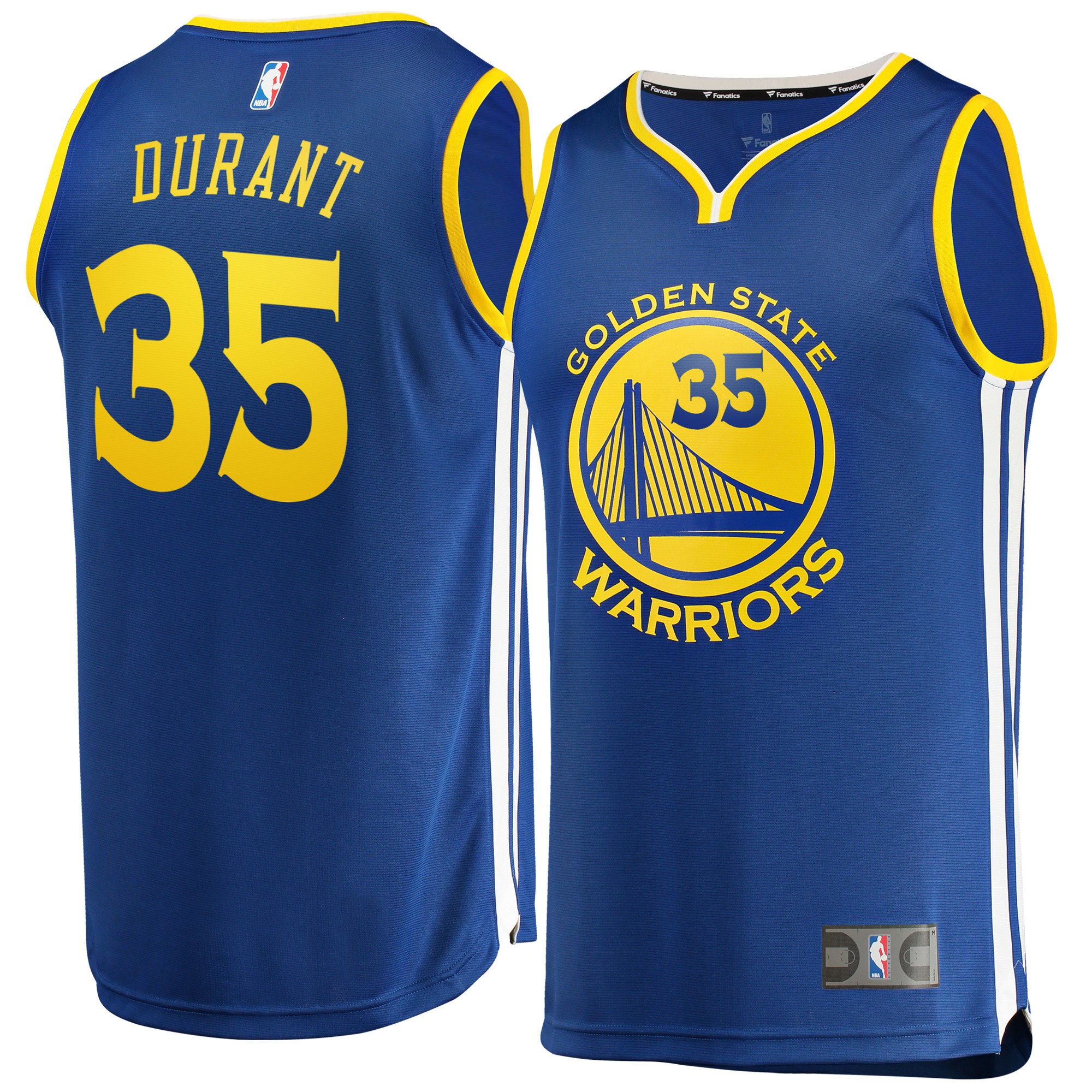 Camiseta de Kevin Durant de Golden State Warriors