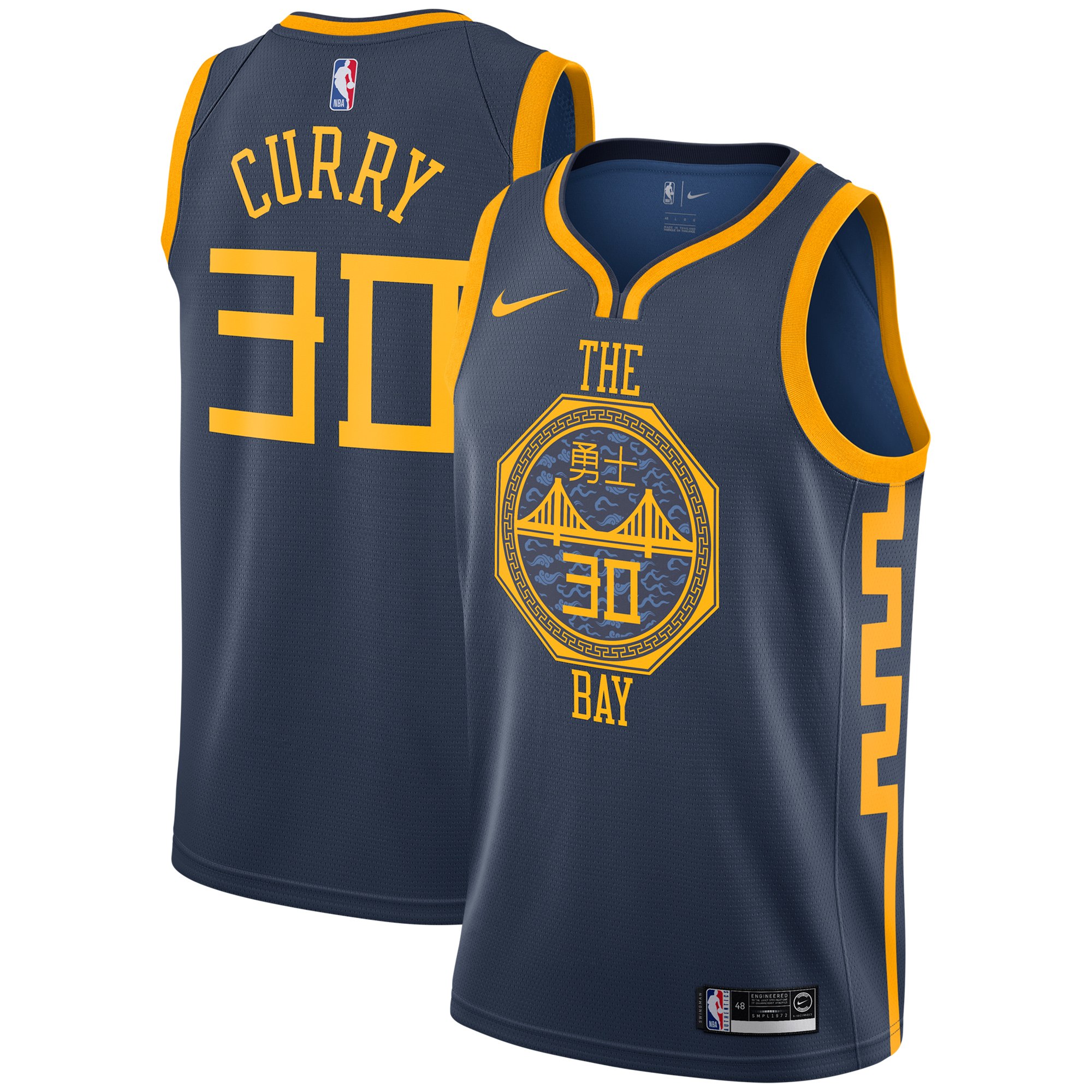 Camiseta de Stephen Curry de Golden State Warriors