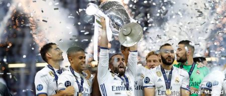Dani Carvajal Champions Real Madrid