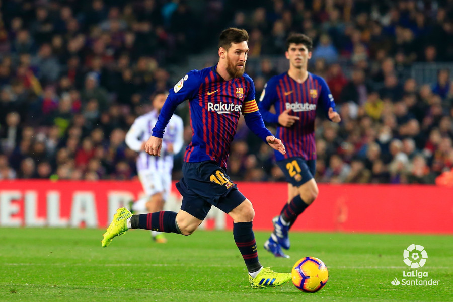 El máximo goleador histórico de LaLiga es Messi (desde 2014)