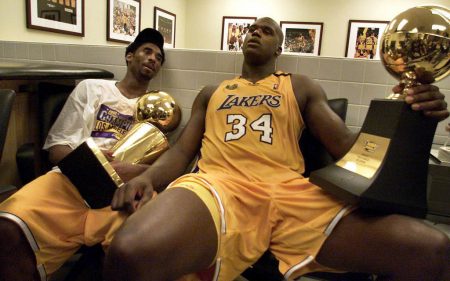 Anillo Lakers 1999-2000 con Kobe Bryant y Saquille O'Neal