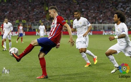 Saúl Ñíguez vs Real Madrid