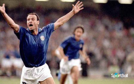 Salvatore Schillaci Máximo goleador Mundial 1990 con Italia