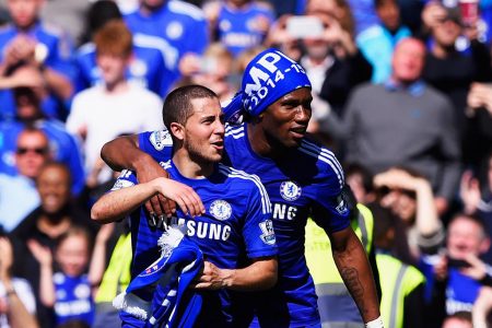 Eden Hazard y Didier Drogba son dos de los mejores extranjeros de la historia del Chelsea.