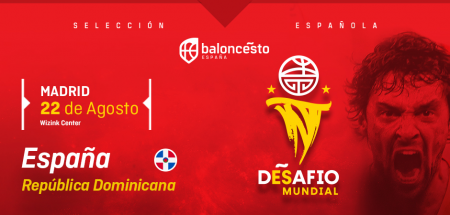 España sigue su preparación para el Mundial de baloncesto frente a la República Dominicana