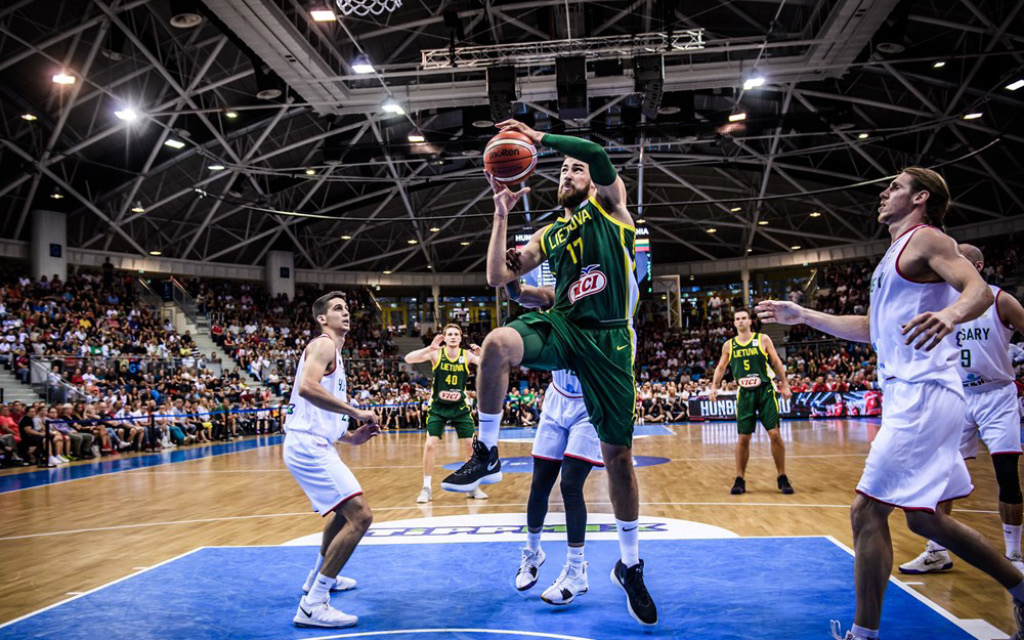 Jonas Valanciunas será uno de los jugadores a seguir de Lituania en el Mundial de baloncesto de 2019.