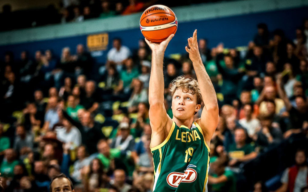 Mindaugas Kuzminskas será uno de los jugadores a seguir de Lituania en el Mundial de baloncesto de 2019.