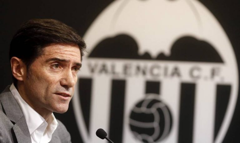 Marcelino García Toral como entrenador del Valencia