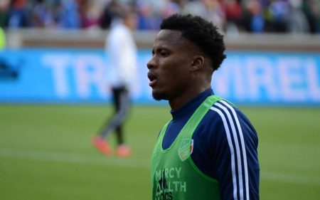 Alvas Powell, con la camiseta del FC Cincinnati será uno de los jugadores a seguir del Inter Miami FC.