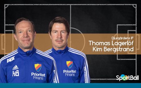 Kim Bergstrand y Thomas Lagerlöf, entrenadores del Djurgårdens IF