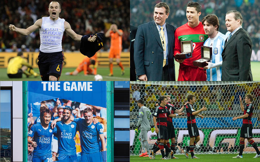 Los 10 momentos históricos del fútbol (2010-2020)
