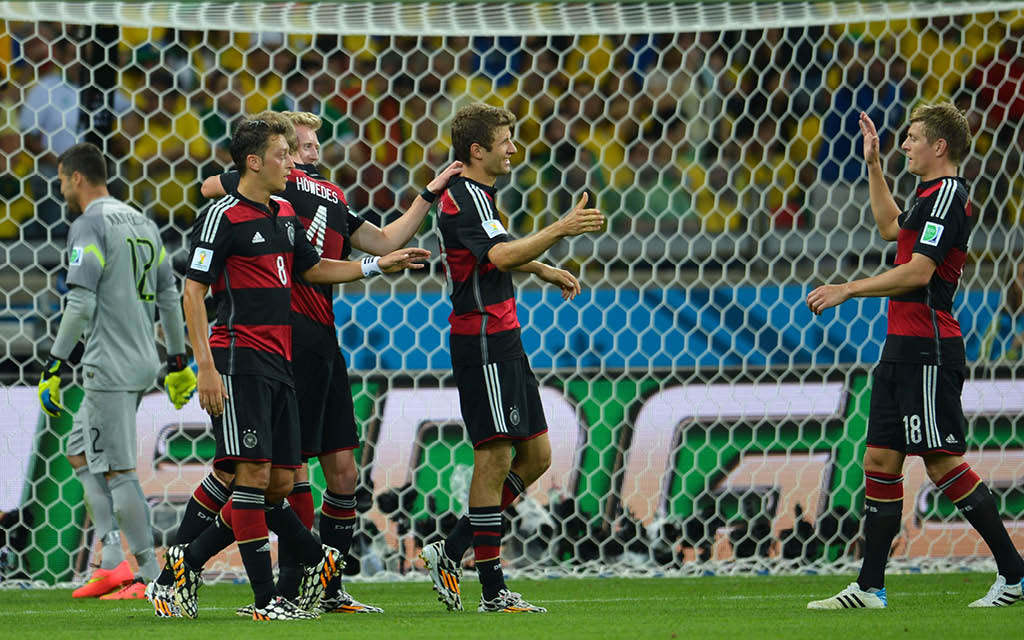 Alemania le endosó un histórico 7-1 a Brasil en el Mundial de 2014.