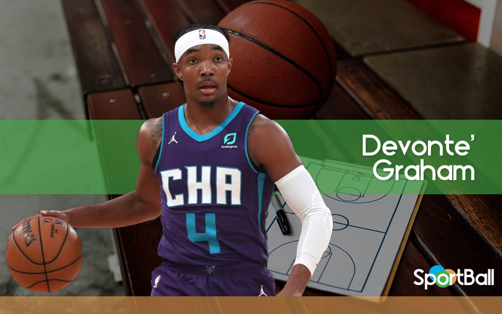 Devonte' Graham es la llave de Charlotte Hornets para llegar a playoffs