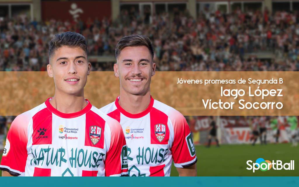 Las dos jóvenes promesas en la Unión Deportiva Logroñes