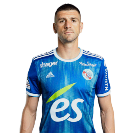 Jugadores y plantilla del Estrasburgo 2019-2020 - Stefan Mitrović