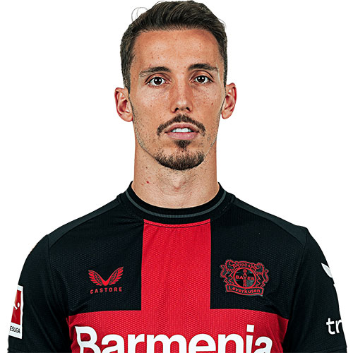 Alejandro Grimaldo es uno de los jugadores españoles en la Bundesliga
