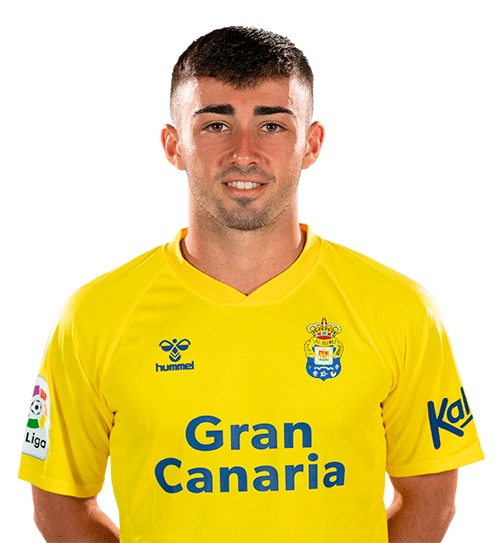 Alberto Moleiro es uno de los jugadores de la plantilla de la UD Las Palmas