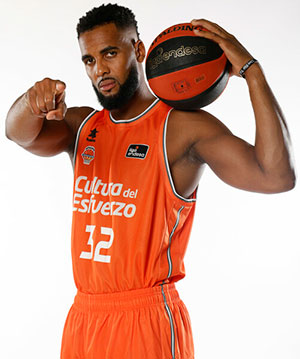 Plantilla del Valencia Basket: Brandon Davies