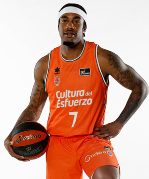 Plantilla del Valencia Basket: Chris Jones