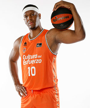 Plantilla del Valencia Basket: Damien Inglis